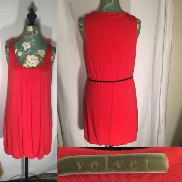 Red Dress by Velvet - Picture 2 of 8